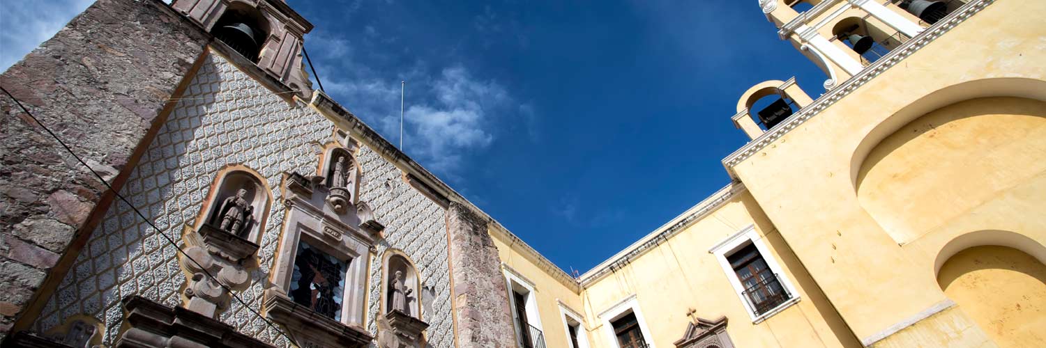 Cartel de Aguascalientes en el centro de la ciudad